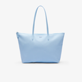 BOLSO DE HOMBRO FEMENINO LACOSTE L.12.12 CONCEPT LIGHT BLUE