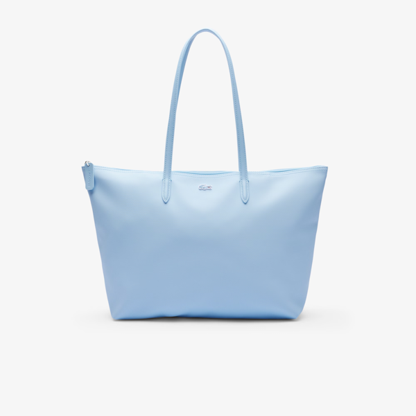BOLSO DE HOMBRO FEMENINO LACOSTE L.12.12 CONCEPT LIGHT BLUE