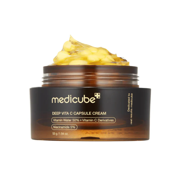 CREMA FACIAL MEDICUBE DEEP VITA C CAPSULE 55GR