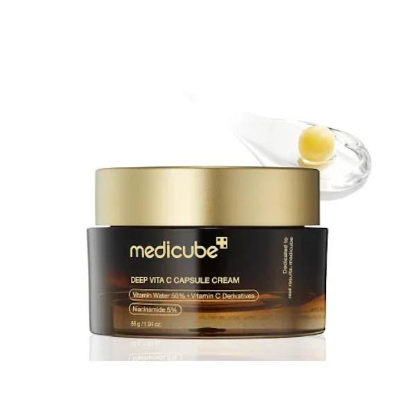 CREMA FACIAL MEDICUBE DEEP VITA C CAPSULE 55GR