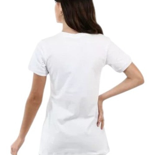 CAMISETA CASUAL FEMENINO FILA COURT CLUB CREMA