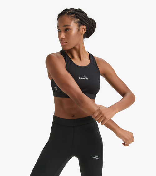 SUJETADOR DEPORTIVO FEMENINO DIADORA L-MEDIUM-BRA BLACK