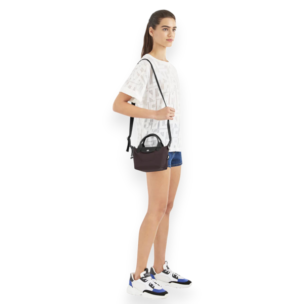 BOLSO BANDOLERA UNISEX LONGCHAMP LE PLIAGE ENERGY XS BURDEOS