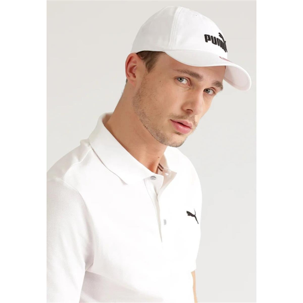 GORRO DEPORTIVO UNISEX PUMA ESSENTIALS WHITE