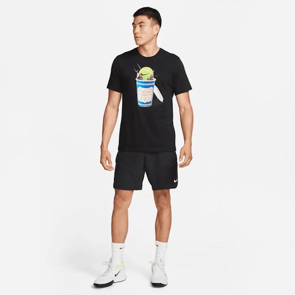 CAMISETA DEPORTIVO MASCULINO NIKE COURT TEE HERITAGE MANGAS CORTAS
