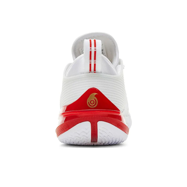 CALZADO DEPORTIVO MASCULINO PEAK TAICHI OLYMPIC FLASH 6 JOSÉ ALVARADO WHITE/GOLD/RED