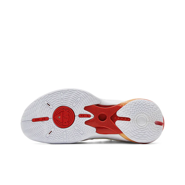 CALZADO DEPORTIVO MASCULINO PEAK TAICHI OLYMPIC FLASH 6 JOSÉ ALVARADO WHITE/GOLD/RED