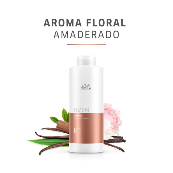 SHAMPOO CAPILAR WELLA PROFESSIONALS FUSION INTENSE REPAIR 1 LITRO