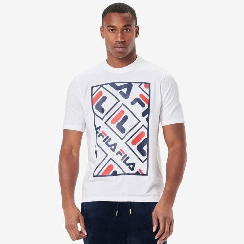 CAMISETA MASCULINA CASUAL FILA OUTLINE LOGO