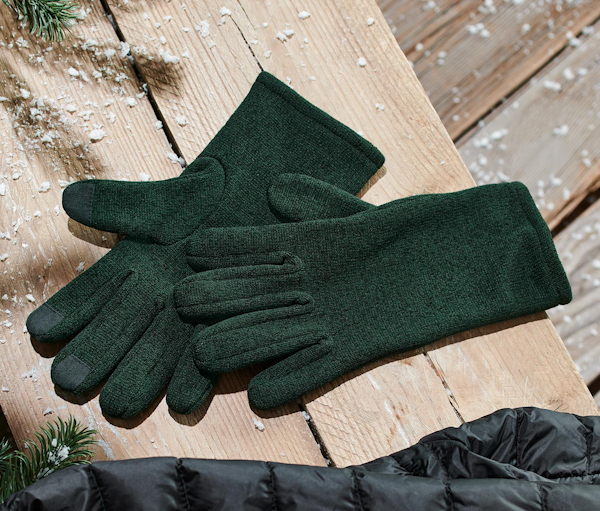 GUANTES FEMENINO TCHIBO STRICK FLEECE