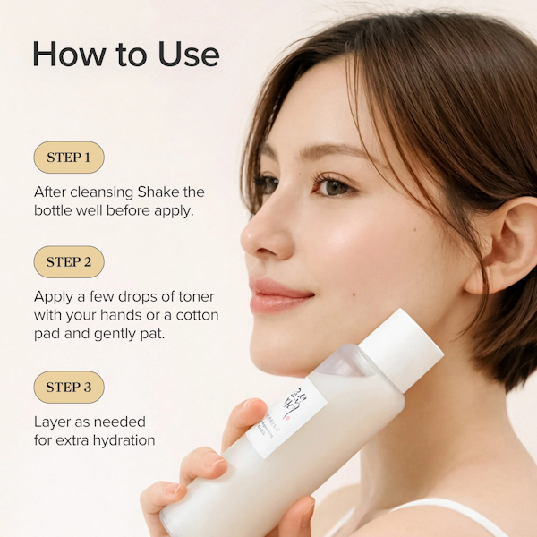 TÓNICO FACIAL BEAUTY OF JOSEON GLOW REPLENISHING RICE MILK 150ML