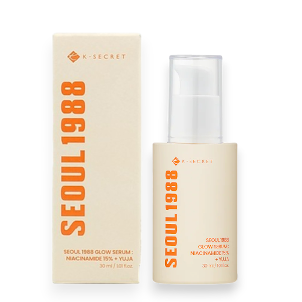SÉRUM FACIAL K-SECRET SEOUL 1988 GLOW NIACINAMIDA 15% + YUJA 30ML