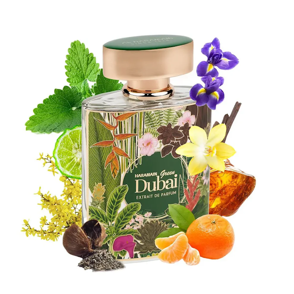 PERFUME UNISEX AL HARAMAIN GREEN DUBAI EXTRAIT DE PARFUM 100ML