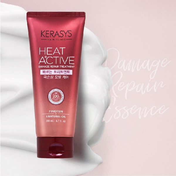 TRATAMIENTO CAPILAR KERASYS HEAT ACTIVE DAMAGE REPAIR 220ML SIN ACLARADO