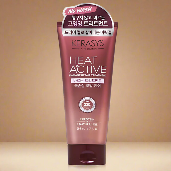 TRATAMIENTO CAPILAR KERASYS HEAT ACTIVE DAMAGE REPAIR 220ML SIN ACLARADO