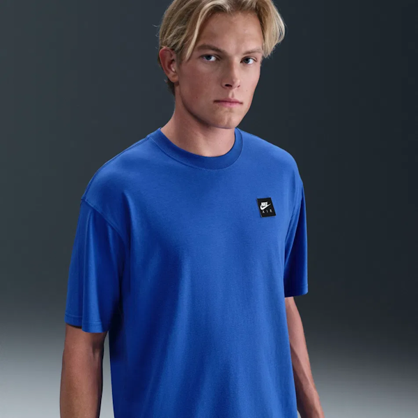 CAMISETA DEPORTIVO MASCULINO NIKE JORDAN MAX90 AIR TEE MANGAS CORTAS