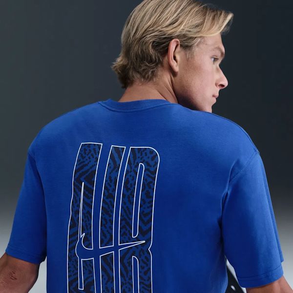CAMISETA DEPORTIVO MASCULINO NIKE JORDAN MAX90 AIR TEE MANGAS CORTAS