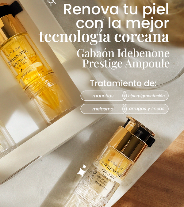 SÉRUM FACIAL GABAÓN IDEBENONE PRESTIGE 3 AMPOLLAS