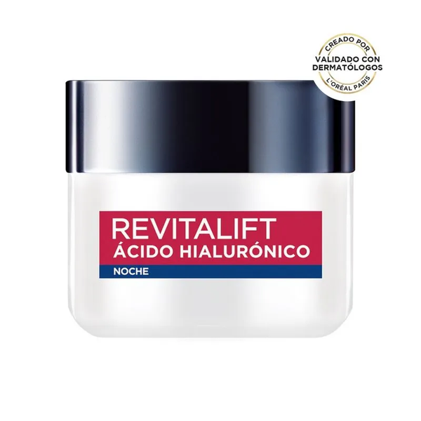 CREMA FACIAL LOREAL REVITALIF HIALURONICO NOCHE 50ML