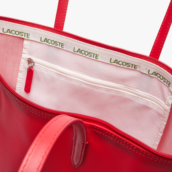BOLSO DE HOMBRO FEMENINO LACOSTE  L.12.12 CONCEPT RED