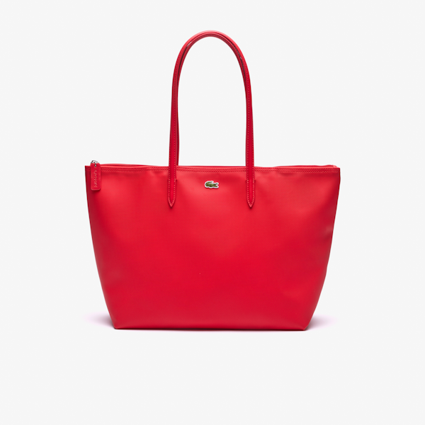 BOLSO DE HOMBRO FEMENINO LACOSTE  L.12.12 CONCEPT RED