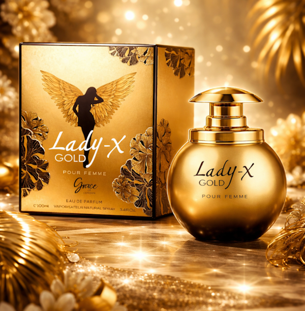 PERFUME FEMENINO GRACE OF LONDON LADY-X GOLD EDP 100ML