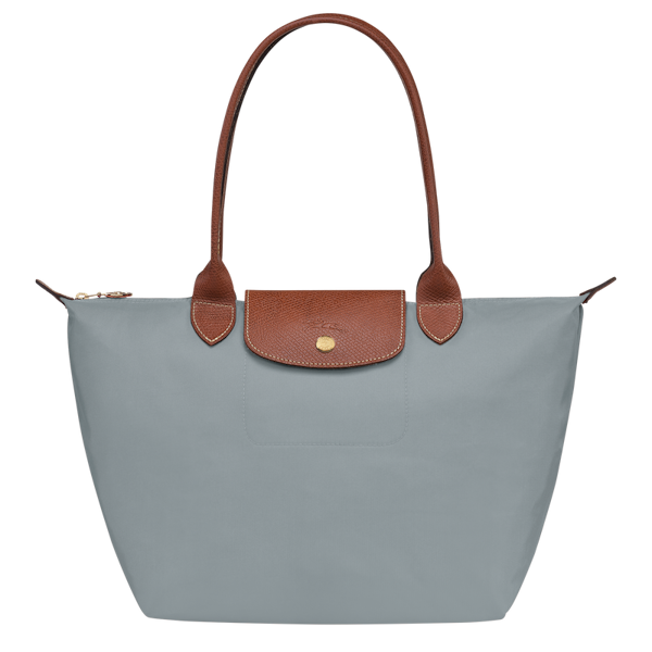 BOLSO DE MANO FEMENINO LONGCHAMP LE PLIAGE ORIGINAL ACERO