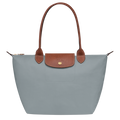 BOLSO DE MANO FEMENINO LONGCHAMP LE PLIAGE ORIGINAL ACERO