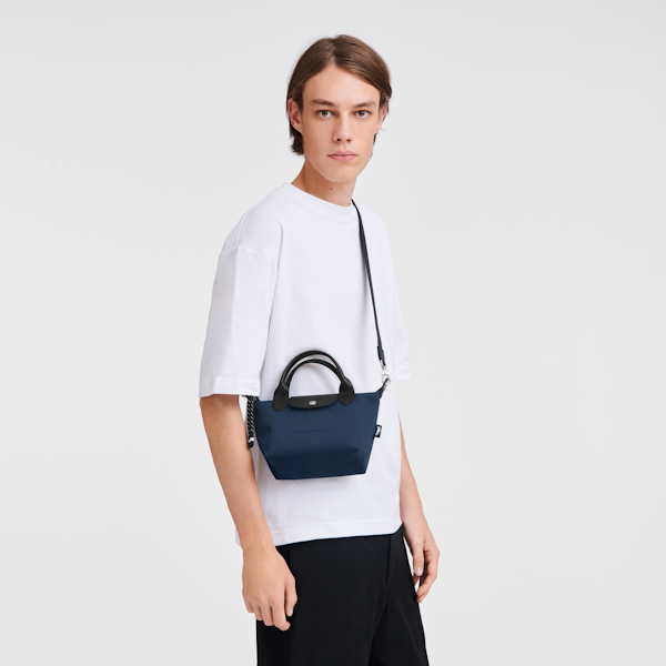 BOLSO BANDOLERA UNISEX LONGCHAMP LE PLIAGE ENERGY XS AZUL MARINO
