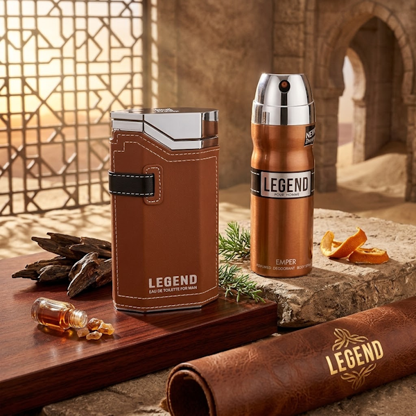 PERFUME MASCULINO EMPER LEGEND EDT 100ML + DEO SET