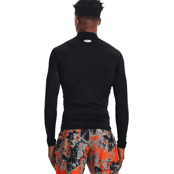 CAMISETA DEPORTIVO MASCULINO UNDER ARMOUR COLDGEAR ARMOUR COMP MOCK MANGAS LARGAS