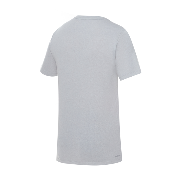 CAMISETA DEPORTIVO MASCULINO NEW BALANCE TENACITY HEATHERTECH MANGAS CORTAS