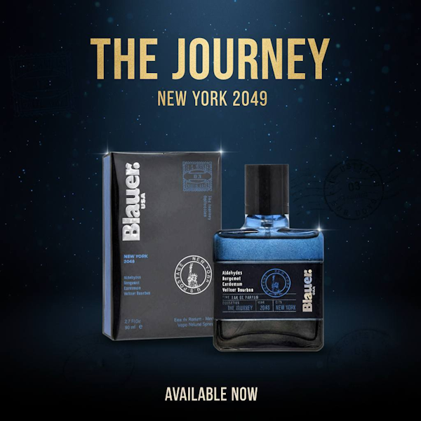 PERFUME MASCULINO BLAUER USA THE JOURNEY COLLECTION NEW YORK 2049 EDP 80ML