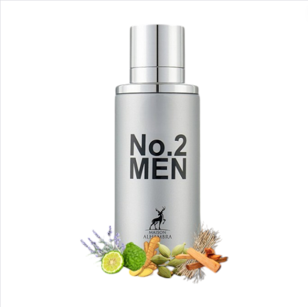 PERFUME MASCULINO MAISON ALHAMBRA NO. 2 MEN EDP 80ML
