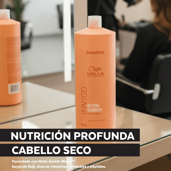 SHAMPOO CAPILAR WELLA PROFESSIONALS INVIGO NUTRI ENRICH DEEP NOURISHING 1 LITRO