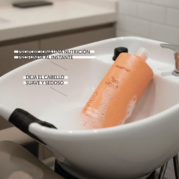 SHAMPOO CAPILAR WELLA PROFESSIONALS INVIGO NUTRI ENRICH DEEP NOURISHING 1 LITRO