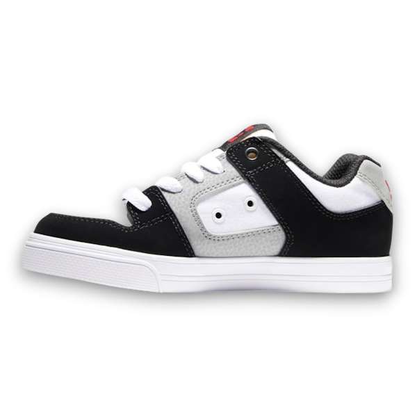 CALZADO CASUAL MASCULINO DC LIFESTYLE PURE BLACK/ GREY/ RED