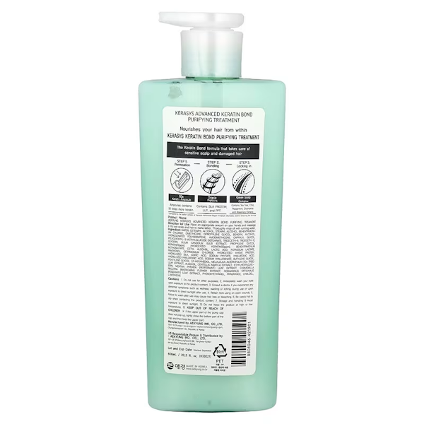 TRATAMIENTO CAPILAR KERASYS ADVANCED KERATIN BOND PURIFYING 600ML