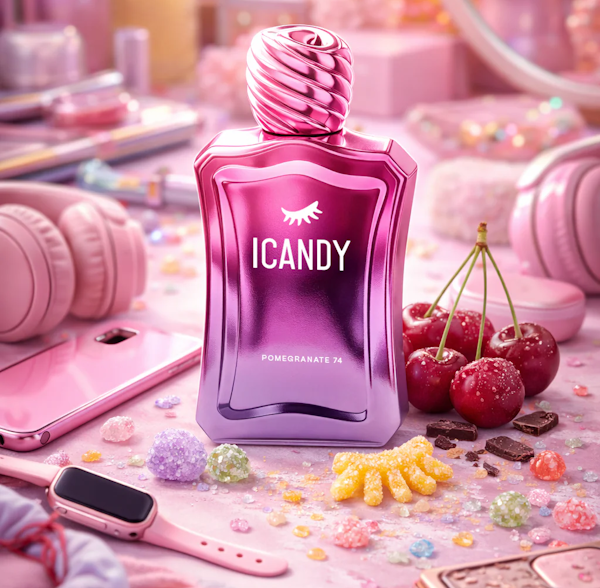 PERFUME FEMENINO ICANDY PURPLE BERRIES 18 EDT 100ML