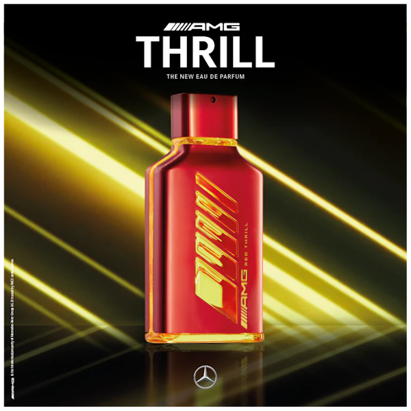 PERFUME MASCULINO MERCEDES BENZ AMG RED THRILL EDP 100ML