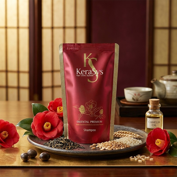 SHAMPOO CAPILAR KERASYS ORIENTAL PREMIUM 500ML REFIL