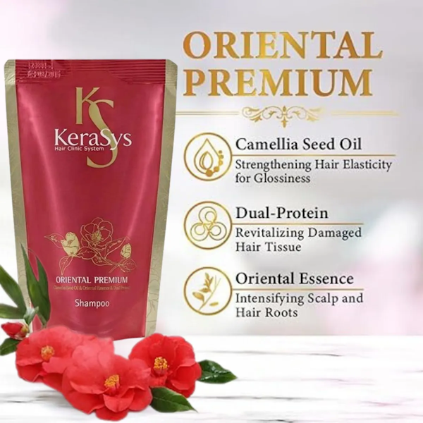 SHAMPOO CAPILAR KERASYS ORIENTAL PREMIUM 500ML REFIL