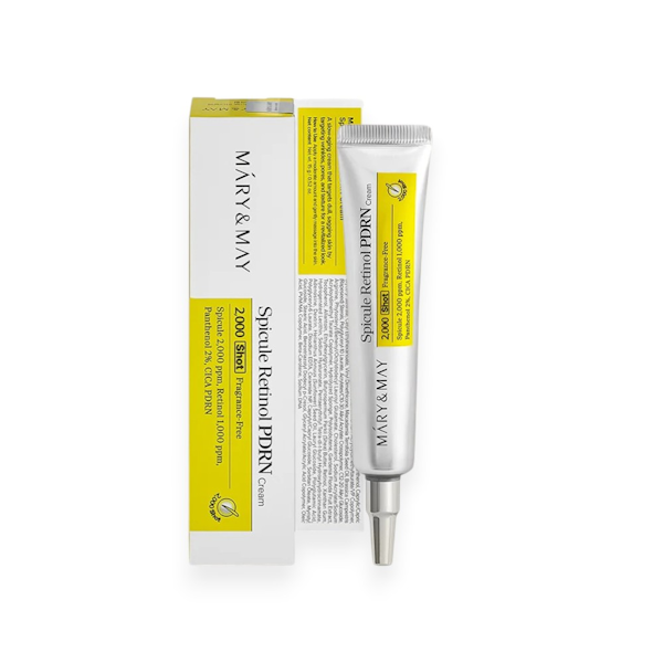 CREMA FACIAL MÁRY &amp; MAY SPICULE RETINOL PDRN 2000 SHOT 15GR