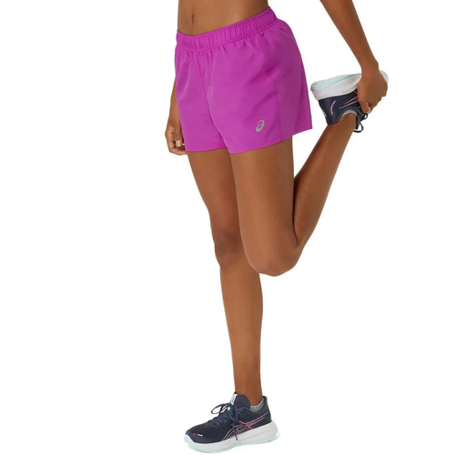 SHORTS DEPORTVO ASICS FEMENINO RUNNING SILVER-4IN-S