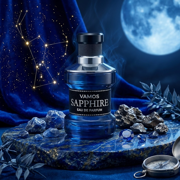 PERFUME MASCULINO CAMARA VAMOS SAPPHIRE EDP 100ML