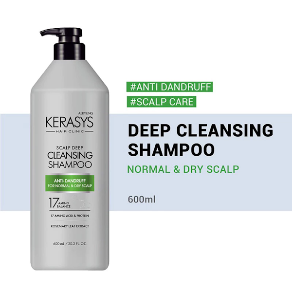 SHAMPOO CAPILAR KERASYS SCALP CARE DEEP CLEASING 600ML