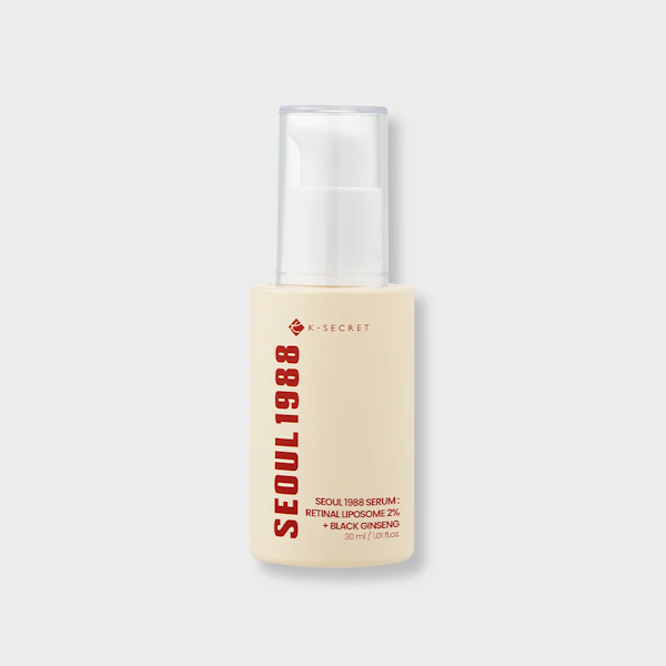 SÉRUM FACIAL K-SECRET SEOUL 1988 RETINAL LIPOSOME 2% + GINSENG NEGRO 30ML