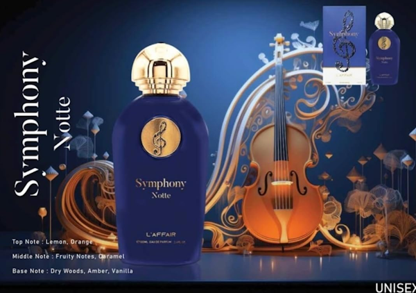 PERFUME UNISEX L’AFFAIR SYMPHONY NOTTE EDP 100ML
