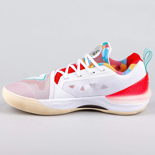CALZADO DEPORTIVO FEMENINO PEAK TAICHI BIG TRIANGLE 3 WHITE RED