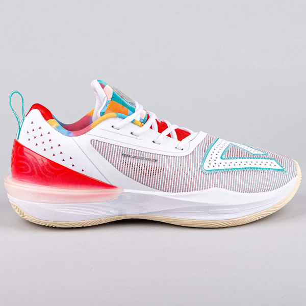 CALZADO DEPORTIVO FEMENINO PEAK TAICHI BIG TRIANGLE 3 WHITE RED